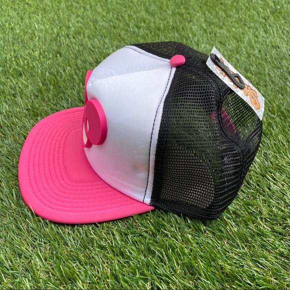 NEW! Deadmau5 Pink Logo Face Trucker Hat - Picture 3 of 5